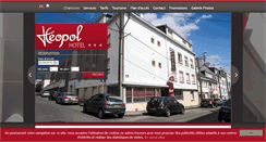 Desktop Screenshot of hotel-leopol-lorient.com